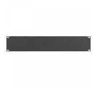 Stalflex Bastidor de enmascaramiento 19" 2U, Negro S-RP19-2U-B