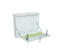 Stalflex CCTV Armario Rack 19 Pulgadas 2U 130mm - Servidor Rack Fabricado en Metal Resistente - Bandeja Rack con Caja con Cerradura