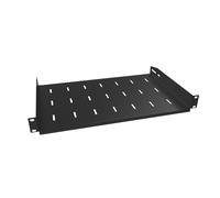 Stalflex Estante del Estante 19" 1U, 300mm, Negro S-RSF19-1U-300B