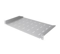 Stalflex Estante Rack 19" 1U 300 mm Gris – Bandeja de Acero Resistente para Routers, Switches y Pequeños Equipos E-RSF19-1U-300G