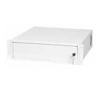 Stalflex Estuche de Rack 19" 3U, 420mm, Blanco CHR19-3U-420W