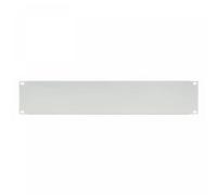 Stalflex Marco de ocultación 19" 2U Gris | Panel ciego de acero para armarios rack STALFLEX S-RP19-2U-G