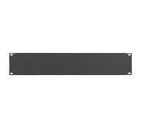 Stalflex Panel Ciego 2U para Armario Rack de 19 Pulgadas - Panel Ciego de Montaje en Bastidor para Bastidores de Ordenadores y Servidores - Relleno de Bastidor de Servidor para Armario de Red