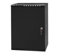 Stalflex Rack Cabinet 10" 9U, 300MM Full Door, Black RC10-9U-300MB