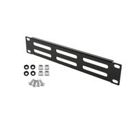 Stalflex Server Rack Panel de Ventilación 10 Pulgadas 1U - Panel de Parcheo Fabricado en Acero - Accesorios para Racks de Ordenadores y Servidores - Panel de Ventilación con Pasacables