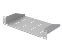 Stalflex Servidor Rack Eco 10 Pulgadas 1U 150mm - Bandeja Rack Fabricado en Acero - Bandeja Voladiza Universal Ventilada para Montaje en Bastidor - Compatible con Armario Rack