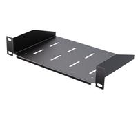 Stalflex Servidor Rack Eco 10 Pulgadas 1U 150mm - Bandeja Voladiza Universal Ventilada para Montaje en Bastidor - Compatible con Armario - Fabricado en Acero