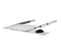 Stalflex STALFLEX Bandeja extraíble 19" 1U para teclado y ratón para armarios rack 19", 350–550 mm, gris RSR19-1U-350G-KM