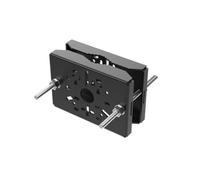 Stalflex Universal Soporte de Montaje en Poste para Cámara de Seguridad - Soporte CCTV de Acero - carcasa de vigilancia y soportes de montaje - Apto para Cámaras CCTV