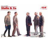 Stalin %26 Co (5 Figuras) 1:35 Kit De Modelo De Plástico ICM
