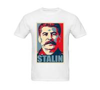 Stalin T-Shirt Cool 2019 Men's T Shirt Mens Cotton Tops Character Designer Tees For Guys C C C P Soviet Union Streetwear