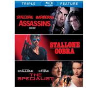 Stallone, Sylvester - Assassins / Cobra / Specialist [Edizione: Stati Uniti] [USA] [Blu-ray]