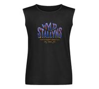 Stallyns Bill & Ted's and Excellent Adventure Music Sleeveless T-Shirt Man's Fashion Cotton Black Vest Tank Clothes, Negro , M
