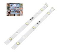 Stalora - Tira LED de repuesto para frigorífico RONGSHENG/HISENSE, iluminación interior LED DC12 V 2 W, barra luminosa para nevera, luz uniforme y estable, instalación sencilla
