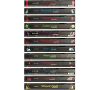 Stamford Fantasy - Varillas de incienso míticas, 12 fragancias únicas (15 varillas cada una) con quemador JRose | Fuego de dragón, amor de sirena, gracia de unicornio y más | Juego aromático para el