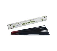 Stamford Lily of The Valley-Varillas de Incienso (20 Unidades), Color Negro, Bambú, fragancias sintéticas, Mixto, Pack Length 24cm