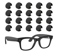 Stamlyn 20 piezas de adhesivo autoadhesivo para bloquear la luz LED, cubierta de tapa de lente para Ray-Ban Meta Wayfarer Skyler, Oakley Meta HSTN Headliner, gafas inteligentes, protector de luz LED