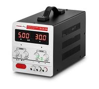 Stamos Soldering Fuente De Alimentación Para Laboratorio Alimentador Regulable S-LS-34 (Resolución 100 mV / 10 mA, 0-30 V - 0-5 A DC, 150 Watt)