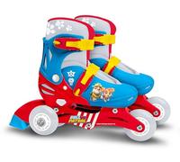 Stamp Adjustable Two in One 3 Wheels Skate Size 27-30 IZE, Unisex-Youth, Blue