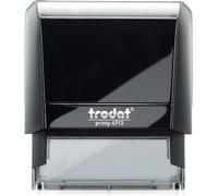 Stamp by Me - Sello Automático Personalizado para Empresas - Negro | Sello Autoentintable de Gran Tamaño hasta 5 Líneas | Dirección Remitente Oficina Banco | Almohadilla Recargable (Negro, 5 Líneas)