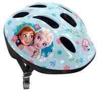 Stamp Casco de Bicicleta - Bicycle Helmet Frozen II, Girls, Azul, Talla-S