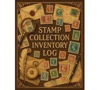 Stamp Collection Inventory Log: Organize and Catalog Your Stamps | Philately Logbook | Track & Record Your Postage Stamp Collection