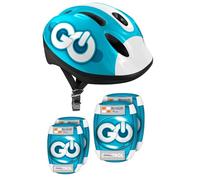 Stamp Combo Mixt Skids Control (Helm + Elbow & Knee Pads) Pink, Unisex-Youth, Rosa, 52/56