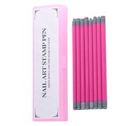 Stamp Pen - 8 Uds Silicone Head Stamper Tool, pluma de dibujo de punta, impresora de patrones, kit de diseño de puntos | Bolígrafo de decoración de uñas de para salón hogar estilo de pintura DIY