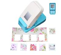 Stamp Puncher for Crafting, Rectangle Postage Stamp Punch for Scrapbooking & Card Making, Durable Stamps Hole Puncher for DIY Paper Crafts (Product)