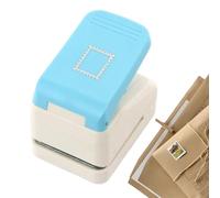 Stamp Puncher - Square Postage Hole Embossing Cutter, Craft Stamp Shape Cutter Tool for Scrapbook, Greeting Card, Planner, Envelopes | DIY Handmade Labor-Saving Embossing Machine, Perforation