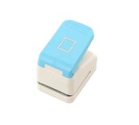 Stamp Puncher - Square Postage Hole Embossing Cutter Tool & Crafts Stamp Shape Cutters | Decorative Hole Punch For Scrapbook, Greeting Cards, Business, School, Classroom, Office Planner & Envelope