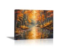 Stampe di paesaggi astratti naturali, quadri di paesaggi, grandi tele da parete, stampe artistiche da parete, per fattoria, ufficio, cucina, struttura 70x100 cm
