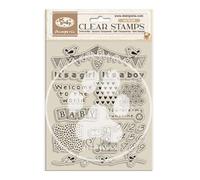 Stamperia - Acrylic Stamp for Scrapbooks, Albums, Cards, Bullet Journals and More, Transparent, Long Lasting, Easy to Clean, Perfect for Crafts and Gifting (Baby)