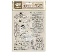 Stamperia - Acrylic Stamp for Scrapbooks, Albums, Cards, Bullet Journals and More, Transparent, Long Lasting, Easy to Clean, Perfect for Crafts and Gifting (All Around)