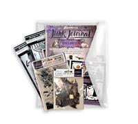Stamperia - Art Journaling Selection with Junk Journal, Ephemera, Rub-On Kit, Stencils and Stamp. Tutorial Linked with QR Code. Perfect Set for Card Making, Journaling, Hobbies, Crafts (Halloween)