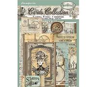 Stamperia- Cards Collection Colección de Tarjetas - Voyages Fantastiques, Multicolor, Mixto (705-01786)