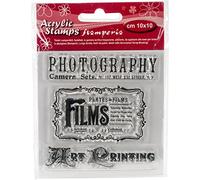 Stamperia Clear Stamp 4"X4"-Photography