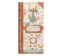 Stamperia Coleccionables 10 Hojas de 15 x 30,5 cm (6 x 12) para Navidad, Papel, 0, Talla única