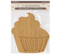 Stamperia - Crafty Shapes for Scrapbooks, Albums, Cards, Bullet Journals and More, Decorate with Papers and Paint, Perfect for Hobbies, Crafts, and Gifting (Coffee and Chocolate, Sweet)