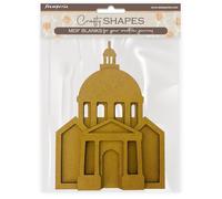 Stamperia - Crafty Shapes for Scrapbooks, Albums, Cards, Bullet Journals and More, Decorate with Papers and Paint, Perfect for Hobbies, Crafts, and Gifting (Venice, City of Art - Basilica)