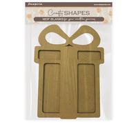 Stamperia - Crafty Shapes for Scrapbooks, Albums, Cards, Bullet Journals and More, Decorate with Papers and Paint, Perfect for Hobbies, Crafts, and Gifting (Candy Christmas, Gift)