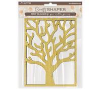 Stamperia - Crafty Shapes for Scrapbooks, Albums, Cards, Bullet Journals and More, Decorate with Papers and Paint, Perfect for Hobbies, Crafts, and Gifting (Herbarium Silvae, Tree)