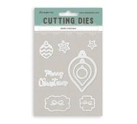 Stamperia - Cutting Dies for Scrapbooking, Albums, Cards, Bullet Journals and More, Perfect for Crafts and Gifting (A6) (Merry Christmas)