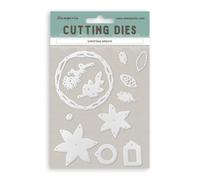 Stamperia - Cutting Dies for Scrapbooking, Albums, Cards, Bullet Journals and More, Perfect for Crafts and Gifting (A6) (Christmas Wreath)