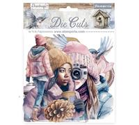 Stamperia DFLDC109 Dewdrops Decorative Paper - Papel decorativo (17,3 x 17,3 x 0,3 cm)