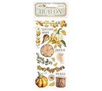 Stamperia DFLRB113 Rub-on Multicolor, 21,6 x 21,6 x 0,1 cm