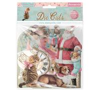 Stamperia - Die Cuts for Scrapbooks, Albums, Cards, Bullet Journals and More, Laser Cut Cardboard Shapes, Easy to Glue, Perfect for Hobbies, Crafts and Gifting (Winter Magic) (Assorted)