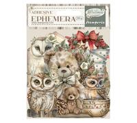 Stamperia - Ephemera for Scrapbooking, Albums, Card Making, Bullet Journalling and More, Adhesive Paper Cut Outs, Easy to Apply, Perfect for Hobbies, Crafts, and Gifting (The Owl’s House)