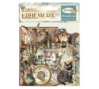 Stamperia - Ephemera for Scrapbookums, Albums, Card Making, Bullet Journalling and More, Adhesive Paper Cut Outs, Easy to Apply, Perfect for Hobbies, Crafts, and Gifting (Alterego)