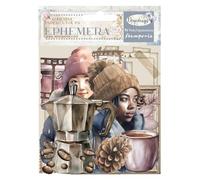 Stamperia - Ephemera for Scrapbookums, Albums, Card Making, Bullet Journalling and More, Adhesive Paper Cut Outs, Easy to Apply, Perfect for Hobbies, Crafts, and Gifting (Dewdrops)